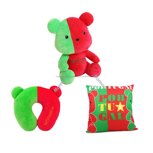 3 sets regalos promocionales cuello almohada de peluche de felpa oso de peluche Juguetes - Product Image 3