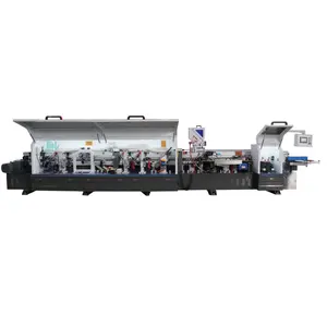 hot melt glue double edge continuous banding tape making slitting sealing electric trimmer pur binding machine automatic
