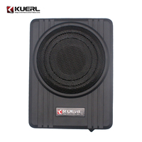 Subwoofer para Auto de Diseño Moderno, Subwoofer Plano de 8 Pulgadas para Debajo del Asiento, Subwoofer para Auto con Bajos Puros