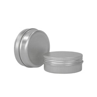Großhandel benutzer definierte Farbe Metall kosmetische Haar Gel Verpackung kann Behälter 30ml Aluminium runde Kerze Blechdose