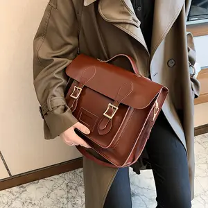 Tùy chỉnh mới thời trang giản dị túi xách sang trọng thiết kế Phụ nữ PU da cặp Lady Crossbody Messenger Túi nhà máy cho phụ nữ