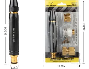 <span class=keywords><strong>Pistolet</strong></span> <span class=keywords><strong>d</strong></span>'<span class=keywords><strong>arrosage</strong></span> haute pression réglable pour nettoyage de voiture, machine de lavage, <span class=keywords><strong>tuyau</strong></span> <span class=keywords><strong>d</strong></span>'irrigation de jardin portable - Product Image 1