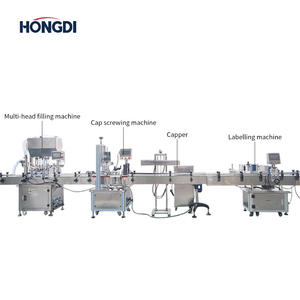 Línea de Llenado de Líquidos y Pastas Totalmente Automática para Vino, Leche, Cerveza, Agua con Gas, Capacidad de 6000 bph/h, Control PLC con Pantalla Táctil - Product Image 3