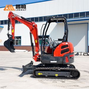 Logway fabrieks prijs 4 ton tractor breker kleine graafmachine minigraver voor thuisgebruik in de aanbieding rups minigraver - Product Image 1