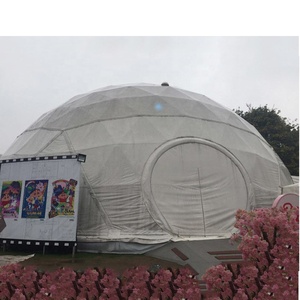 Tente de dôme géomantique de <span class=keywords><strong>yourte</strong></span>, loft, maison de dôme, Glamping, avec couverture de toit en PVC, pour hôtel, utilisé - Product Image 5