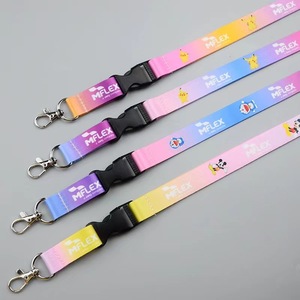 Pas de commande minimale Fabricant d'outil de cou personnalisé bon marché Impression de lanière personnalisée en polyester par sublimation avec logo personnalisé - Product Image 2