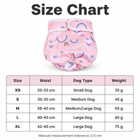 Pantalones Impermeables para Perros Hembras 2026, Bragas Sanitarias Anti-Copulación, Ropa Interior Lavable y Reutilizable para el Período