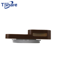 Ventouse à vide en plastique longue durée AS24M00425 Tshare marron 132*75*29mm pour centre d'usinage CNC Biesse, pièce pour le travail du bois