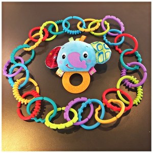 Hot Selling Multifunctional Washable Hangable Colorful PP Teething Ring for Cleaning Teeth <strong>Dog</strong> Ring-style Chew Toys - Product Image 1