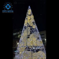 ANPU Decor Professional Commercial Christmas Decora ting Services Großer kugelförmiger 3D-Weihnachtsbaum für Halloween