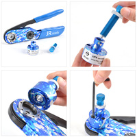 JRready Nouveau produit NEW-ASF1 Pince à sertir M22520/1-01 Connecteurs électriques à contact solide Outil de sertissage 12-26 AWG