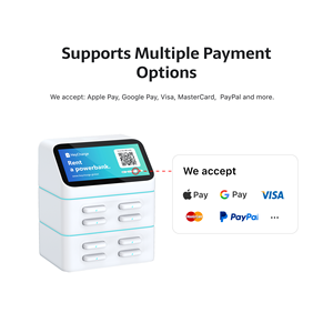Meistverkaufte 2025 4-16 Slots QR-Code-Mietstation für Mobile Powerbanks mit Laptop- & Mikrofon-Ladefunktion 60W Ausgangsleistung <span class=keywords><strong>HeyCharge</strong></span> - Product Image 6