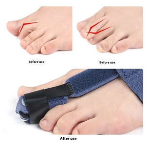 Toe Corrector for Women &amp; Men Metal Toe <strong>Splint</strong> for Broken Toe Broken Support <strong>Compression</strong> Wrap - Product Image 3