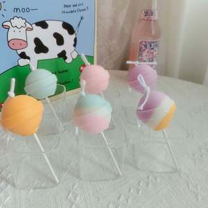 Bougie parfumée en forme de cornet de glace 2026, faite à la main, cadeau d'anniversaire créatif, décoration d'intérieur, nouveauté, bougie parfumée originale - Product Image 5