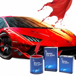 China Auto Spray Paint Factory 2k Car Paint High Gloss High Solid Blue Car Paint