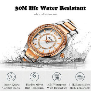 Nouvelle Marque MISSFOX 2549 Montre à Quartz pour Femme Cadran Rond Bracelet en Acier Inoxydable Cadeau Tendance 2026 - Product Image 6