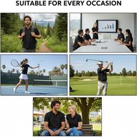 Polos Premium Transpirables 100% Algodón con Bordado Personalizado para Hombre y Mujer, Ideales para Eventos Corporativos de Golf con Logotipos