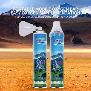 Xách tay 1400ml khuôn mặt nhỏ mặt nạ Oxy Canister Xi lanh khí sản phẩm - Product Image 2