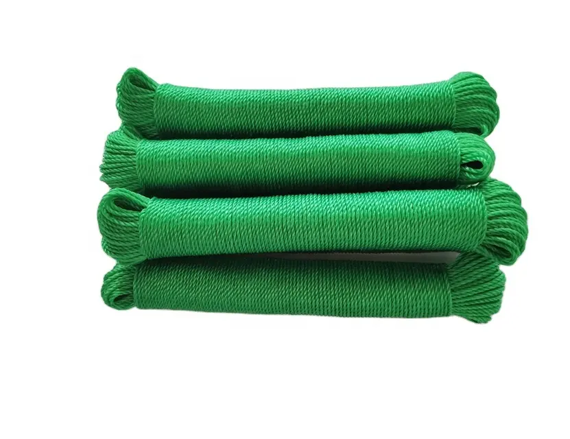 100% new material customized PP PE twisted twine plastic binding twine