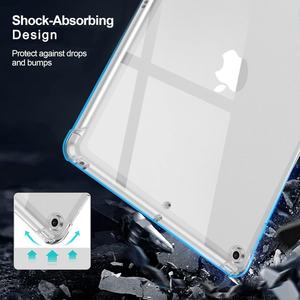 Étui pour iPad 9e/8e/7e génération, étui pour iPad 10.2 2021&2020&2019, étui transparent antichoc en TPU pour iPad - Product Image 6