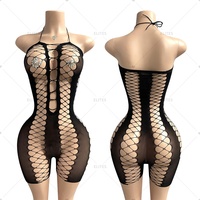 Vêtements de danse en tissu résille avec bikini tenues de danseuse en maille Costumes sexy exotiques ELITES Fashion