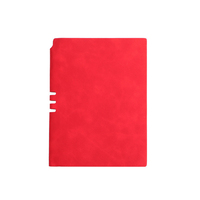 Porte-stylo en acier A5 PQ, essentiels scolaires, cahiers épaissis, journal personnalisé à couverture rigide, cuir écologique en tissu