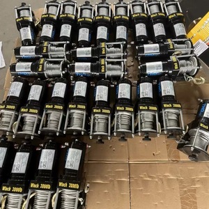 <span class=keywords><strong>Treuil</strong></span> électrique portable 12V/24V <span class=keywords><strong>pour</strong></span> voiture et bateau, capacité 3000 lb / 12000 lb, mini moteur d'ancrage - Product Image 6