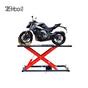 رفع الدراجة النارية بقفل يدوي سهل الاستعمال من zeo Scissor لرفع السيارة - Product Image 1