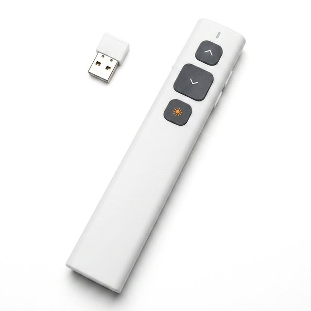 K600 Wireless Presenter Pen USB 2.4Ghz BT RF Remote Control Pointer Rechargeable Red Pointers Pen for Power Point