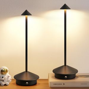 コードレス充電式デスクランプポータブルLED防水金属デスクランプ調光可能USBタッチデコレーションバーアンビエントライト - Product Image 2