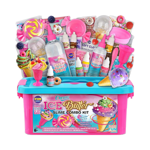 Ice Cream Soft Slime Making <strong>Kit</strong> Age 8-13 Perfect Birthday Party Present Includes <strong>Clay</strong> Plastic DIY Components Gift <strong>Kit</strong> - Product Image 1