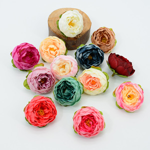 Flores de Peonía Artificiales Dongchen Crafts, de Seda y Poliéster, para Decoración de Bodas, Centros de Mesa, Accesorios para Manualidades, 4.5G - Product Image 1