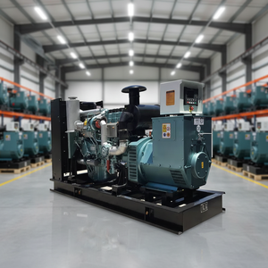 Générateur industriel au <span class=keywords><strong>gaz</strong></span> naturel <span class=keywords><strong>et</strong></span> au biogaz MooreGolden 200 kVA 160 kW avec <span class=keywords><strong>d</strong></span>émarrage électrique 24 V CC, sortie 240 V/380 V - Product Image 1