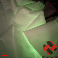 Tissu lumineux en nylon ultra léger pour veste et tente luminescentes
