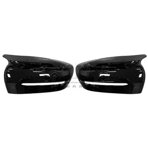 Haosheng Newly Listed ABS Plastic Carbon Fiber M5 Style Mirror Caps Side Rear View Mirror Covers For BMW 3 Series G20 2020-2023