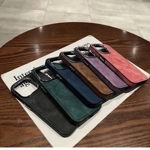 เคสโทรศัพท์มือถือหนังแม่เหล็กชาร์จไร้สายคุณภาพสูงสำหรับ iPhone 16 15 14 Pro Max 11 X XS ฝาหลัง Coque Fundas - Product Image 2