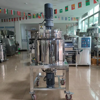 Petite machine de mélange pour liquides cosmétiques, shampoings, détergents et savons, cuve de mélange pour produits chimiques quotidiens avec agitateur