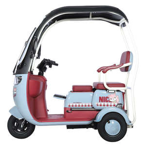 Motocicleta Eléctrica de Tres Ruedas Personalizable, Conveniente para la Ciudad, para Personas Mayores o con Discapacidad, con Capacidad para Tres Personas. - Product Image 4