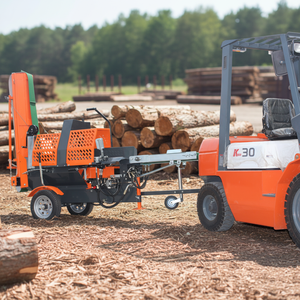 Processeur de bois de chauffage haute efficacité WeMax, moteur à essence Lifan / entraînement par prise de force / moteur électrique, coupe-bois - Product Image 1