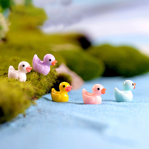 Mini Ornements en Résine Canard, Figurines Micro-Paysage, Petits Canards Jaunes, Artisanat en Résine à Suspendre pour <span class=keywords><strong>Jardin</strong></span> Féerique et Décoration Intérieure - Product Image 3
