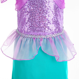 Disfraz de Princesa para Niñas, Disfraz de Sirena para Carnaval, Cumpleaños, Halloween, Navidad, Disfraz Infantil de Película de Televisión - Product Image 6