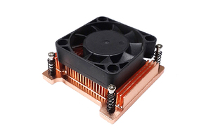 WellSunFan Ventilateur 12V sans balais à roulement fluide pour refroidissement de processeur, dissipateur thermique pour boîtier <span class=keywords><strong>d</strong></span>'ordinateur en cuivre et aluminium 38CFM - Product Image 3