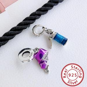 Venta al por mayor de dijes de joyería DIY de moda con certificación GDTC, cuentas de plata de ley 925 de alta calidad para fiestas de boda unisex - Product Image 3