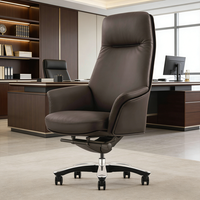 Chaise de bureau exécutive en cuir réglable de luxe, chaise de bureau moderne, chaise ergonomique de bureau, vente en gros