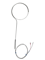 3 kawat PT100 pemeriksa suhu tipe K termokopel pengendali Sensor baja tahan karat IP64 60mm/150mm/600mm kabel OEM/ODM tinggi