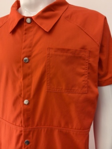Disfraces de Cosplay para Halloween, Carnaval, Unisex, Naranja, Prisionero, Jail, Disfraz de Prisionero para Hombre y Mujer, Mono de Prisionero - Product Image 6