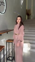 Winter New Fashion Halber Roll kragen pullover Verdickt Langarm Gestrickt Extra Lang Plus Size Damen Formeller Pullover Gürtel