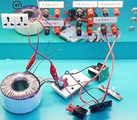 45 0 45 24-0-24 50 0 50v Amplificateur audio Transformateur toroïdal de puissance