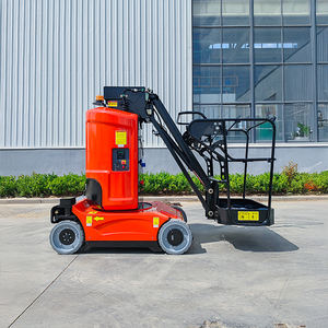 Harga pabrik nyaman bekerja kualitas tinggi <span class=keywords><strong>Platform</strong></span> kerja 11m 300 kg <span class=keywords><strong>Platform</strong></span> kerja udara listrik - Product Image 4