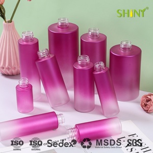 Botella de embalaje cosmético <span class=keywords><strong>PET</strong></span> reciclable, botella de champú de plástico transparente, botella de Gel de ducha de aceite para el cabello recargable - Product Image 2
